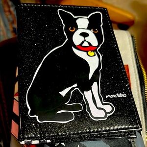 Marc Tetro Wallet Black Frenchie French Bulldog